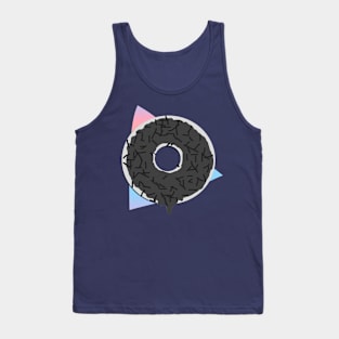 grey doughnut 2 Tank Top